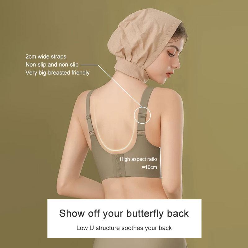 TheFreebra  Jelly Wireless T-shirtBra -seamless, magic uplifting, fullcoverage, anti-slip, Plus Size Friendly,Comfortable, Soft,Womenswear,Everyday, Push Up, ,Underwear, Lady, Clothing, Basic, full coverage