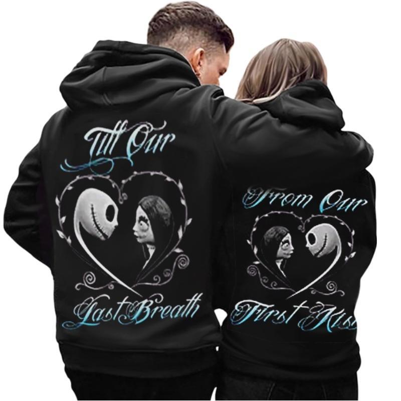 Jack And Sally Couple Hoodie, Funny Couples Shirt, Matching Hoodies Bf And Gf