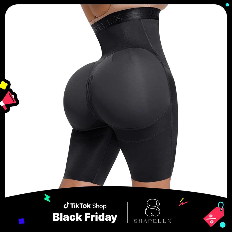 Shapellx AirSlim Butt-Lifting High Waist Logo Shorts Comfort Shapewear Sales