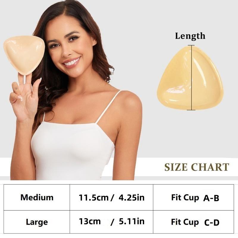 KISWON 2024 Newest Double-Sided sticky BraInserts Adhesive Bra Pads Push up BreastEnhancers Pads Reusable Padded Uitra LiftInserts nipple  covers