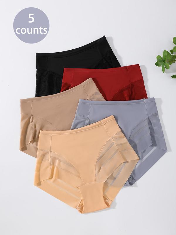 Womenswear High Waist Shapewear Panty, Fall Clothing, Basic Minimalist Tummy Control Butt Lifting Sexy Shapewear Bottoms for Fall, High Stretch Seamless Shaper for Daily Wear
