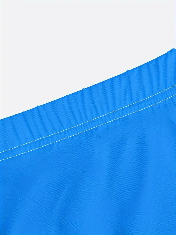 Women's Skeleton Hand Print Skinny Shorts, Casual Elastic Waist Shorts for Summer, Ladies Bottoms for Daily Wear