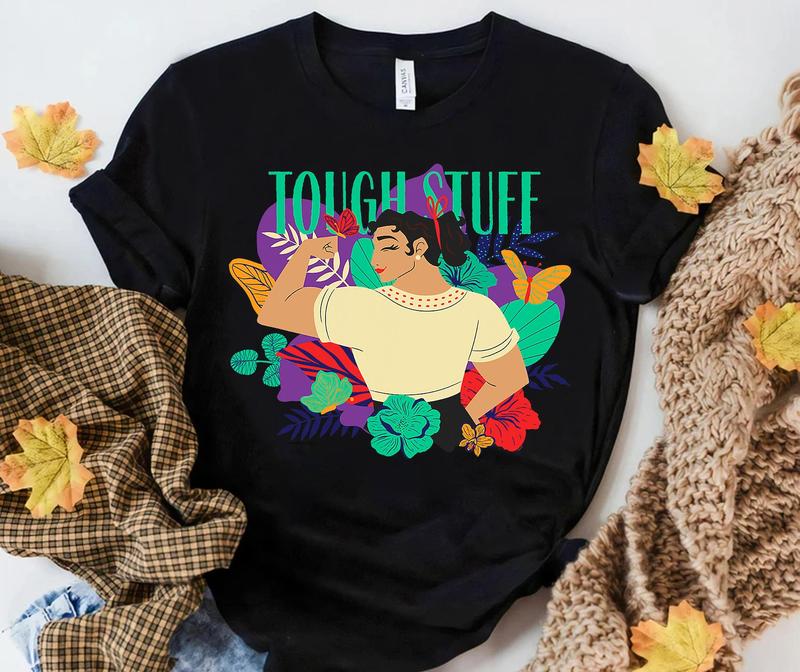 Encanto Luisa Tough Stuff Floral Paradiso T-Shirt, Family Matching Vacation Shirt, WDW Trip Birthday Gifts