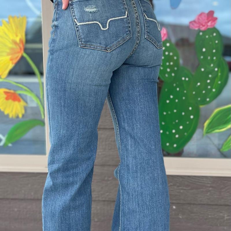 Kimes Olivia women’s jeans Denim Wide Leg jeans