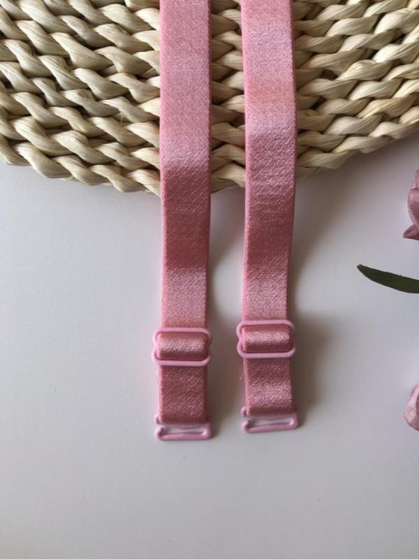 Women's Solid Adjustable Bra Strap, Detachable Simple Comfortable Bra Strap, Lingerie Accessories for Women