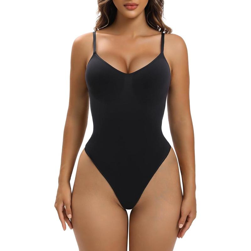 Women Shapewear Tummy Control Bodysuit Seamless Sculing Snatched Waist Body Suit Thong or Brief
