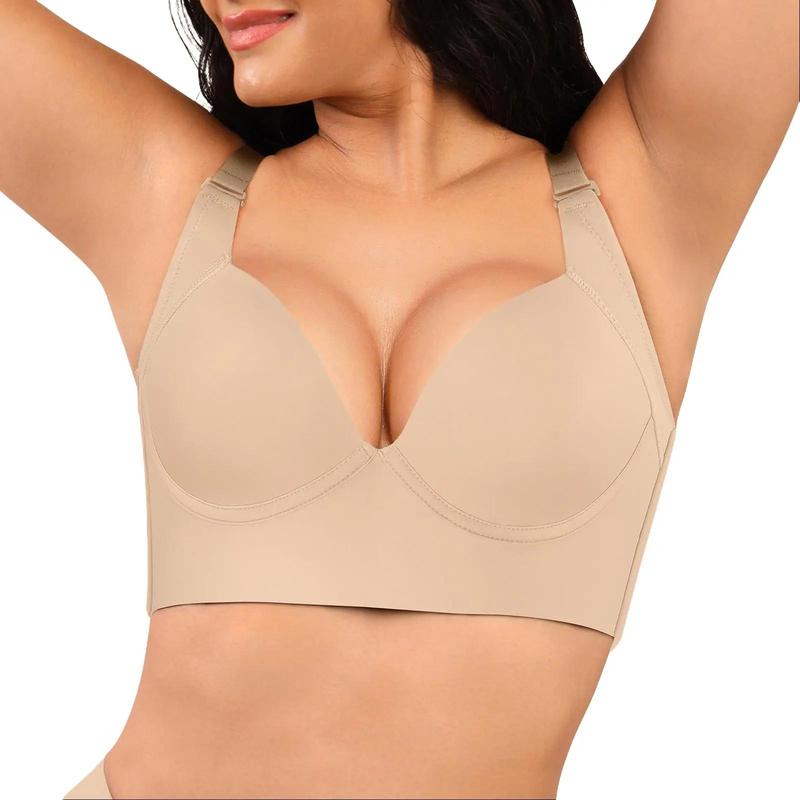 Shapellx Sculpt One-piece Underwire Push-Up Bra Comfortable Basic Lady Underwear Womenswear Christmas