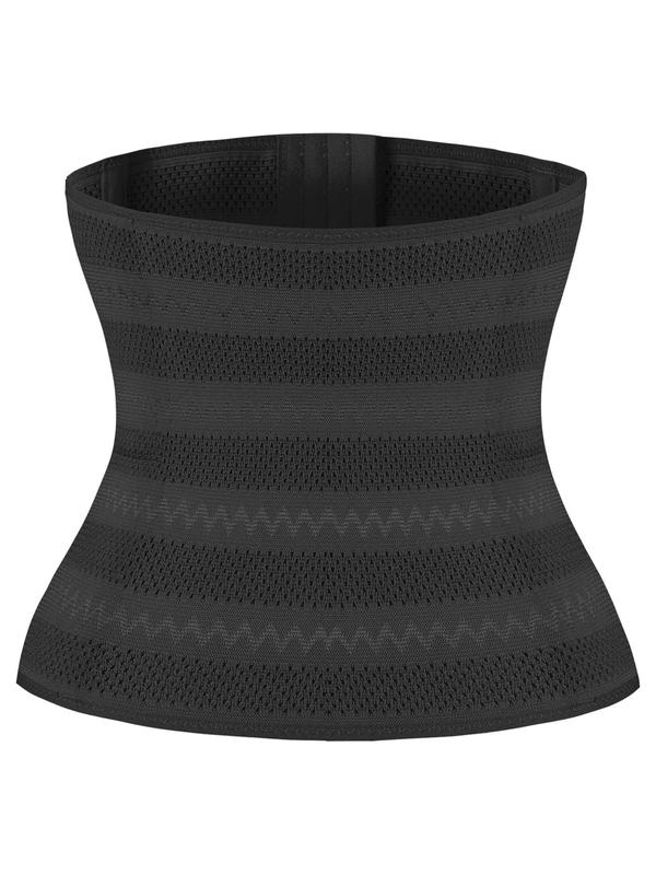 Women's Solid Color Waist Trainer, Tummy Control Shaper, Adjustable Hooks Waist Cincher for Women, Shaper for Daily Wear, Summer Wear 2024, Fall Wear, Fallfreshness
