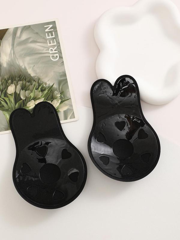 Women's 1 Pair Adhesive Nipple Cover, Reusable Sticky Nipple Coverings, Invisible Pasties Silicone Covers, Women's Lingerie Accessories