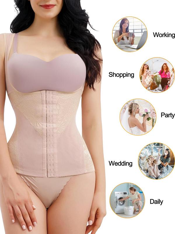 Women's Multi-breasted Push Up Shapewear Top, Tummy Control Shaper, Women's Shapewear for Daily Wear