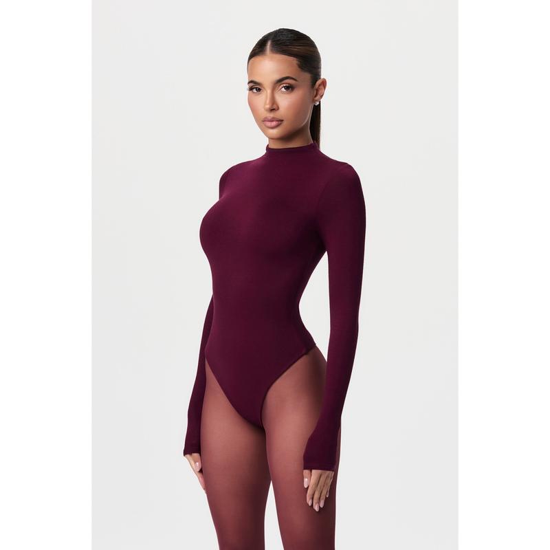 NW Sculpt Mock Neck Bodysuit