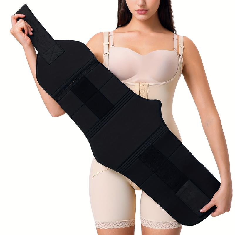 360° Post-Liposuction Compression Wrap: Full Coverage Body Shaper for Tummy Tuck Recovery & Comfort Fit