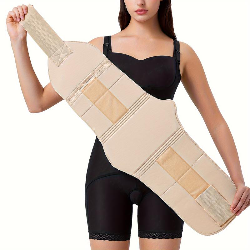 360° Post-Liposuction Compression Wrap: Full Coverage Body Shaper for Tummy Tuck Recovery & Comfort Fit
