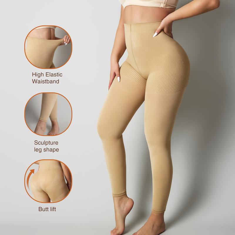 Suprenx Women's Compression Pantyhose 8-15mmHg Medical Quality Footless Support Stocking Compressive Tights Shapewear Womenswear Comfort