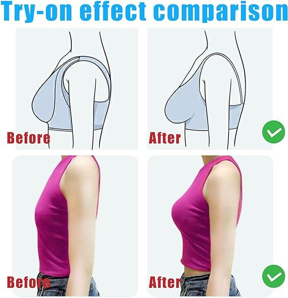 2024 Women's Push Up Bra,Full-Coverage Underwire Bra,Hide Back Fat Deep Cup Bra,Smoothing T-Shirt Bra,Sculpting Uplift Bra