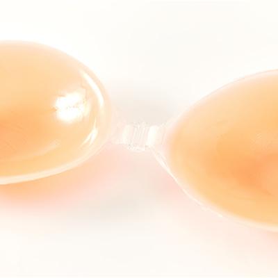 KISWON Adhesive Bra Strapless Sticky Invisible Push up Silicone Bra for Backless Dress