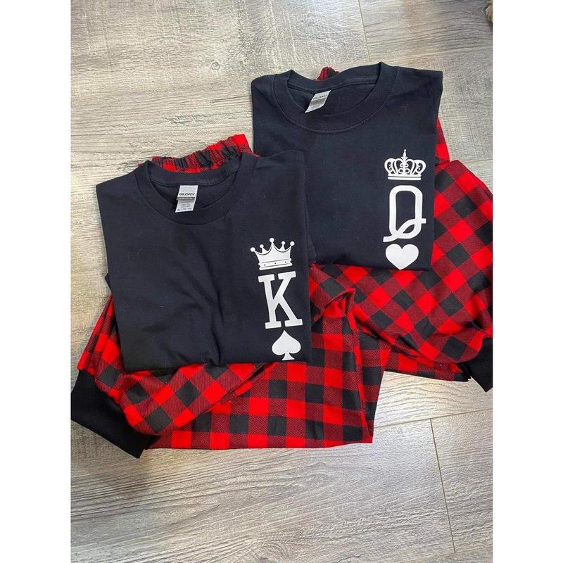 King OR Queen T-Shirt Couple, Only T-Shirt | Couple T-Shirrt | Matching T-Shirt | Loungewear Christmas Gifts.