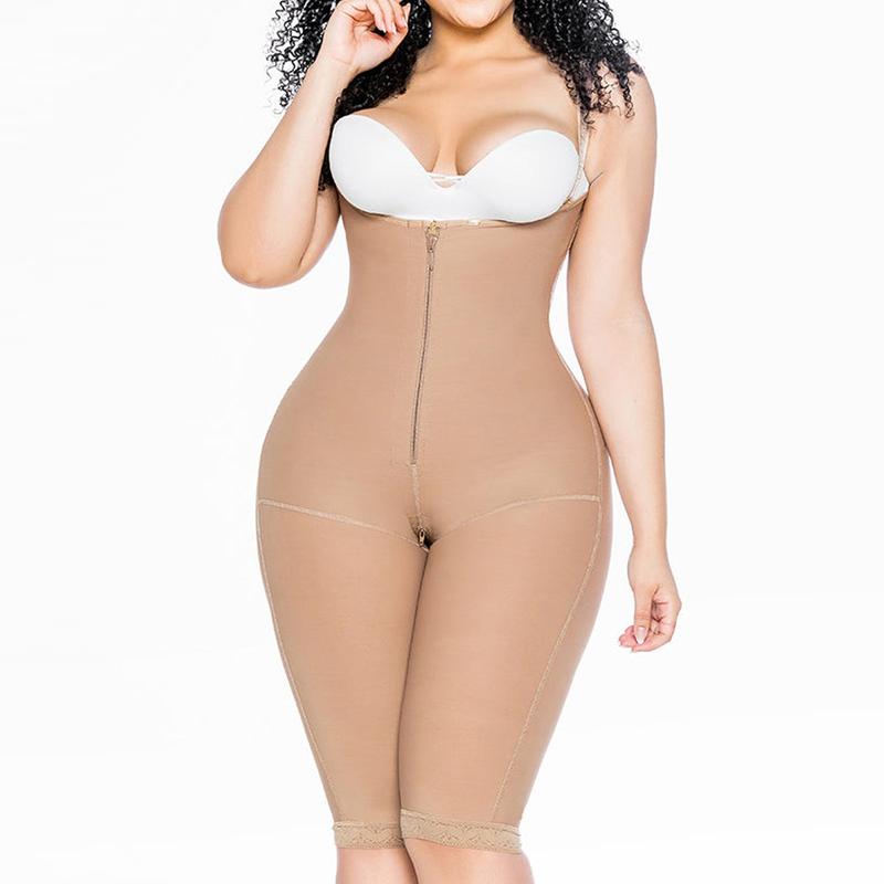 JOSHINE Full Body Shapewear for Women Open Bust Hourglass Bodysuit Girdles with Zipper Closure ,  Black Friday Hot Sale