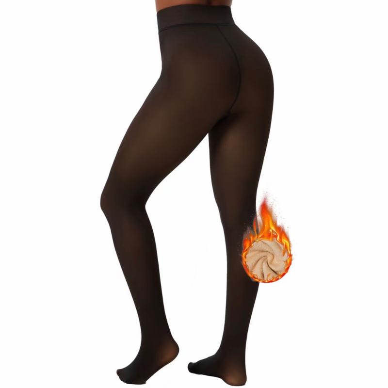 THE ORIGINAL! 4 SHADES • SIZE XS - 3XL • MAGIC FLEECE LINED LEGGINGS • CLOSED FOOT (LOOKS LIKE PANTYHOSE Winter Comfort Fleece Tights Available in Plus Size and Brown Fur