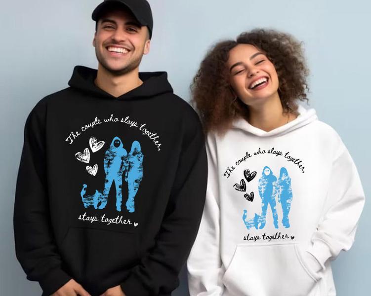 Lights Out Book Sweatshirt, Navessa Allen Shirt, A Couple Who Slays Together Stays Together Sweatshirt, Lights Out Shirt Sweatshirt, Blue Skull Navessa Allen Book Sweater, Book Merch Shirt, Dark Romance Shirt Womenswear Clothing