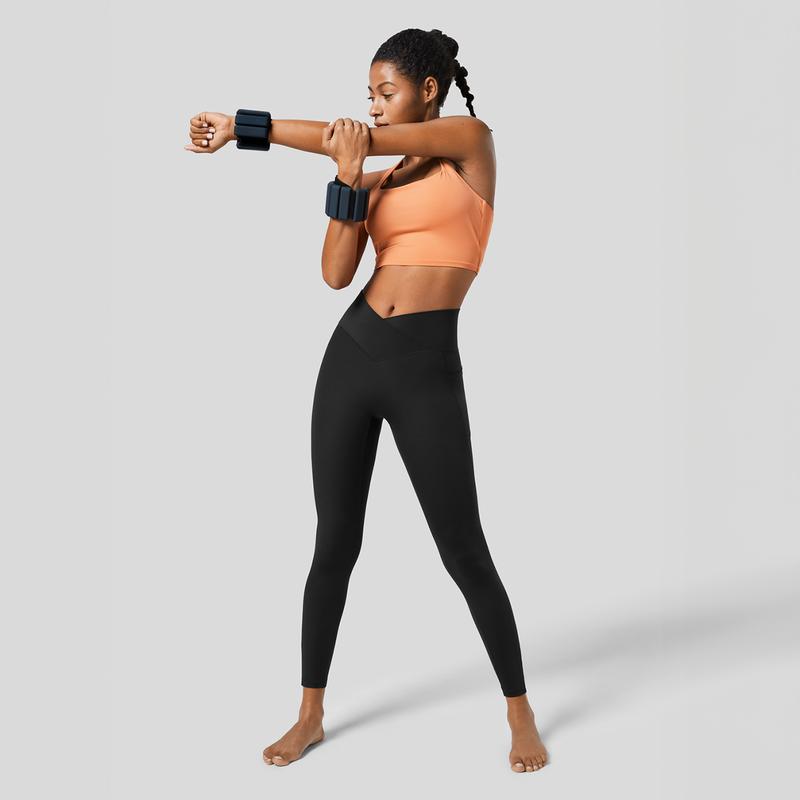 Halara Everyday Softlyzero Crossover Pocket Plain Leggings