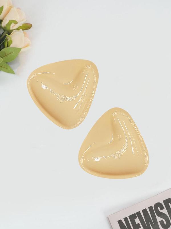 Sticky Inserts - Instant Chest Double Sided Adhesive Bra Cup, Wear Enhancer, Push Up Ultra Breast Inserts Womenswear Accessories, Back to School Reusable Soft Invisible Sticky Bra Pad, Silicone Self Adhesive Bra Pad, Women's Lingerie Accessories