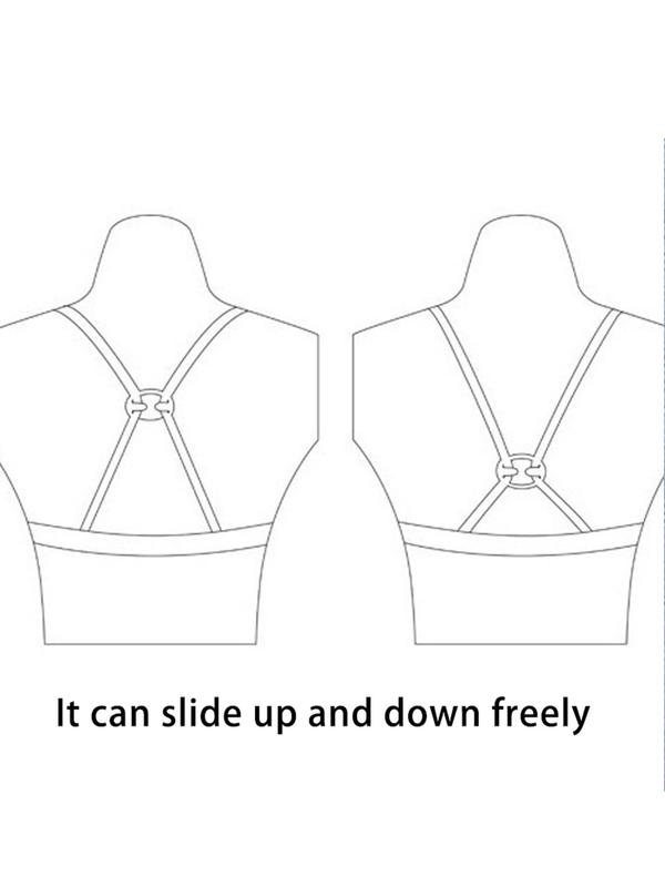 4pcs set Women's Invisible Backless Buckle Bra Strap, Anti-Slip Backless Strap Clip, Backless Strap Clips for Women's Lingerie