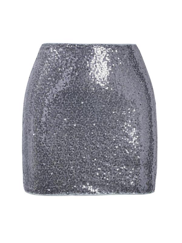 Women's Glitter Sequin Zipper High Waist Bodycon Skirt, Summer Clothes Women, Shimmering Summer Skirt, Women's Skirt for Party Club Night Out