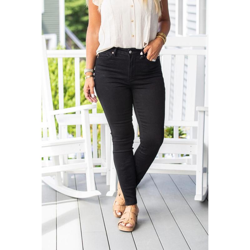 The Heather Tummy Control Judy Blue Jeans
