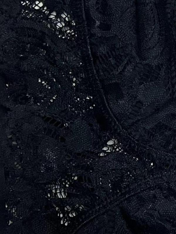 Women's Chain Linked Floral Lace Sexy Costume, Soft Comfortable Plus Size Adjustable Spaghetti Strap Bra , Fashion Underwear for All Seasons