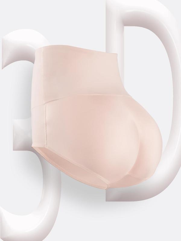 Women's Plain High Waist Butt Lift Panty, Summer Wear, Solid Color Seamless Panties, Soft Comfy Breathable Knicker for Daily Wear