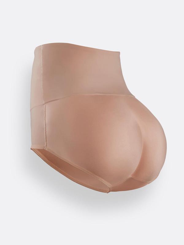 Women's Plain High Waist Butt Lift Panty, Summer Wear, Solid Color Seamless Panties, Soft Comfy Breathable Knicker for Daily Wear