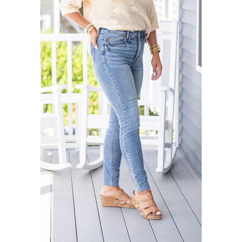 The Heather Tummy Control Judy Blue Jeans