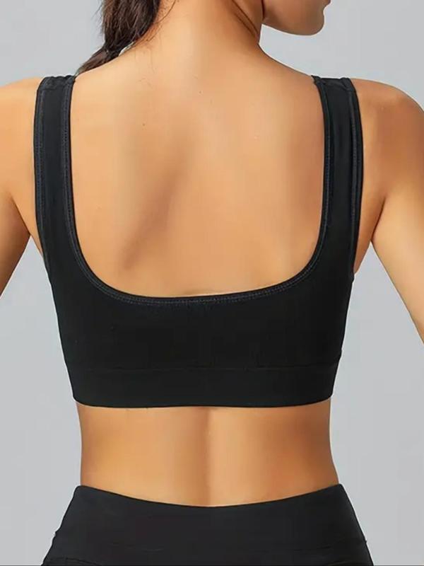 Women's Solid Wireless Push Up Bra, Soft Comfortable Breathable Bra, Women's Lingerie for All Seasons