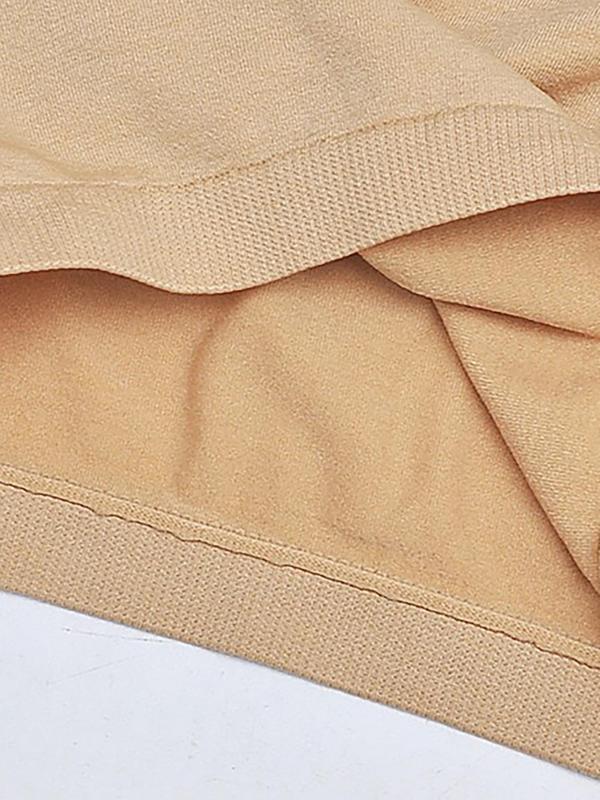 Women's Solid Seamless Lingerie Tube Top, Strapless Bra, Casual Comfortable Breathable Bra for Daily Wear, Women's Lingerie for All Seasons