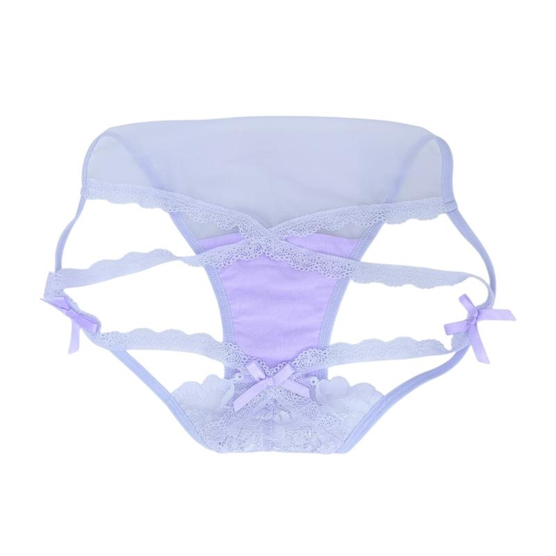 XS S  Milanblocks Coquette Bow Lace Cute Panties - Soft Lace Material with Charming Bow Accent - Comfort Comfortable