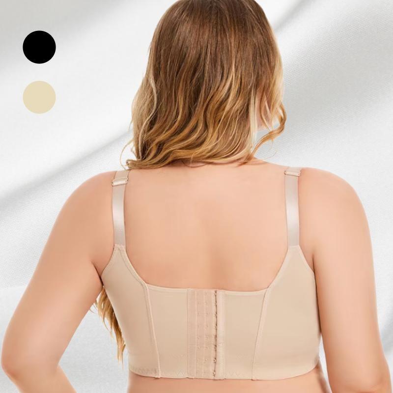  Women's Adjustable Strap Underwire Bra, Comfy Bralettes, Push Up Bra, Casual Buckle Back Push Up Lingerie Top, Soft Comfy Breathable Plus Underwear for Daily Wear, Plus Size Wear 2024,  Tops for Women