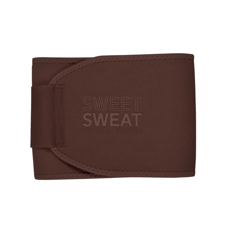 Sweet Sweat Toned Ab Trainer for Women and Men | Premium Waist Trainer Belt to 'Tone' your Stomach Area (Terra, Medium)