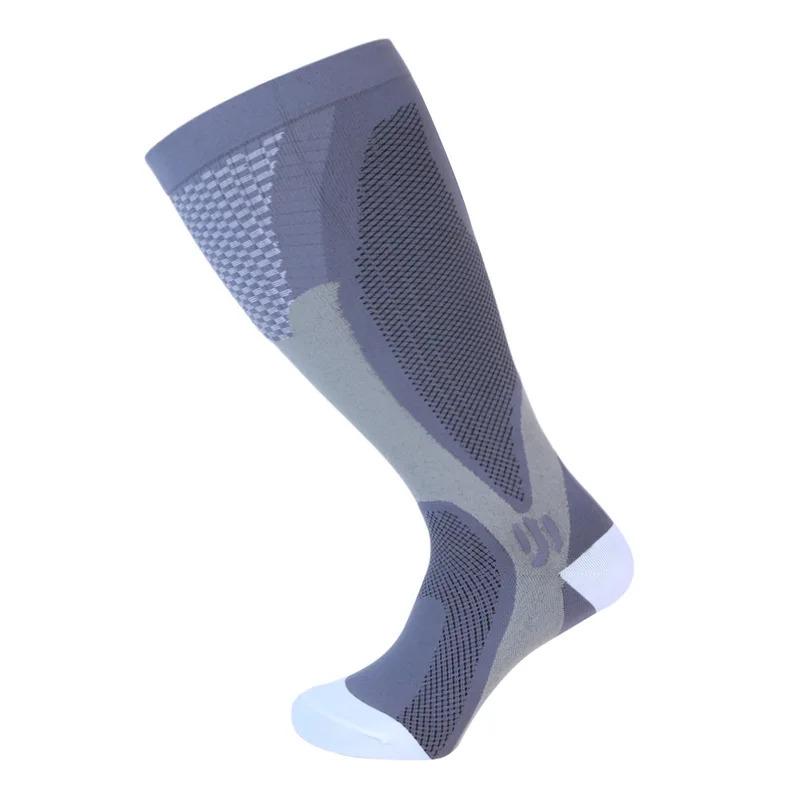 1 3Pairs 3XL-7XLPlus Size Wide Calf Compression Socks Women Men 15-20mmhg Large size Compression Sock for Nurse Pregnancy Travel