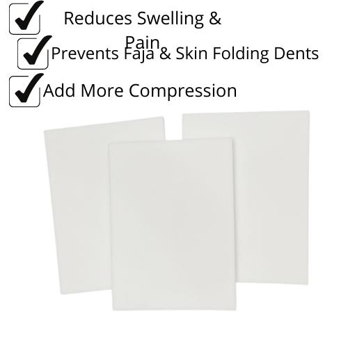 ChrissyK's Post Op Foam Boards 3 Pack Firming Easy to Use Decompression Foam Boards Compression Boards Foam For Faja Shaper Comfort Shapewear