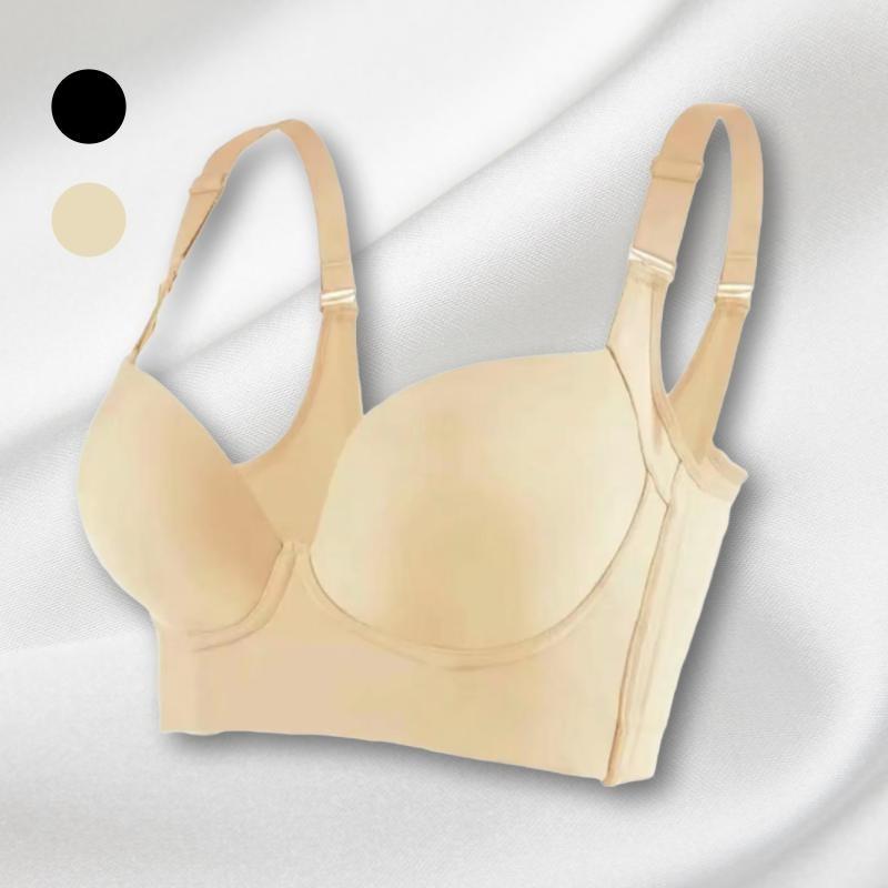  Women's Adjustable Strap Underwire Bra, Comfy Bralettes, Push Up Bra, Casual Buckle Back Push Up Lingerie Top, Soft Comfy Breathable Plus Underwear for Daily Wear, Plus Size Wear 2024,  Tops for Women