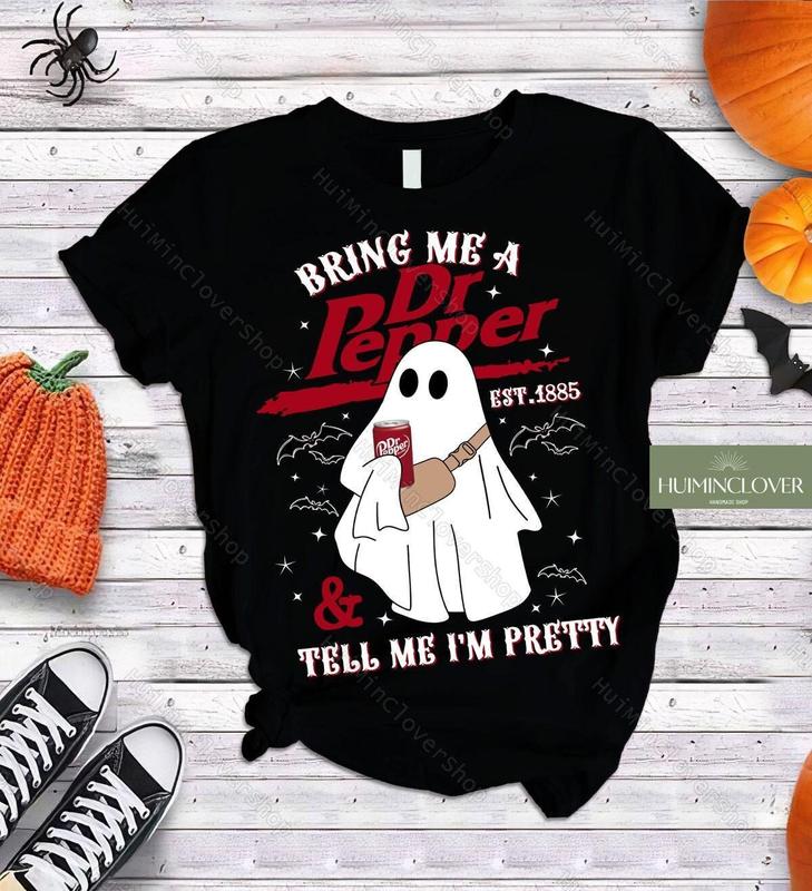 Dr Pepper T-Shirt, Dr Pepper Halloween Shirt, Dr Pepper Pajamas Set, Dr Pepper Pajamas Pants, Soda Pajamas Set, Halloween Soda Shirt, Holiday Pajamas, pajamas, sleepwear, family uniforms, holiday wear, Clothing