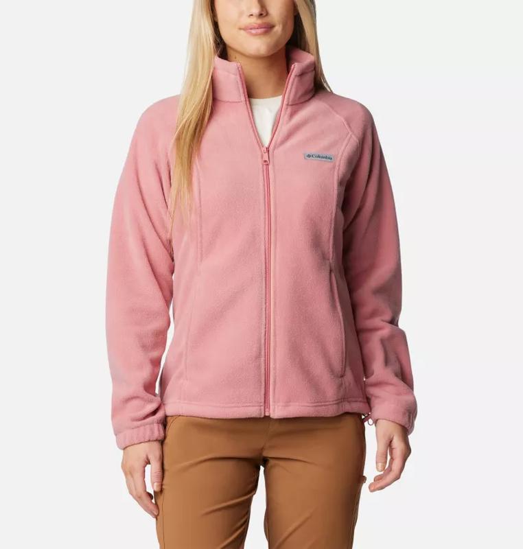 Columbia Women's Benton Springs Full Zip Fleece Jacket - Plush and Cold-Blocking - Fabric, Fit Womenswear Essential Everyday fleece jacket
