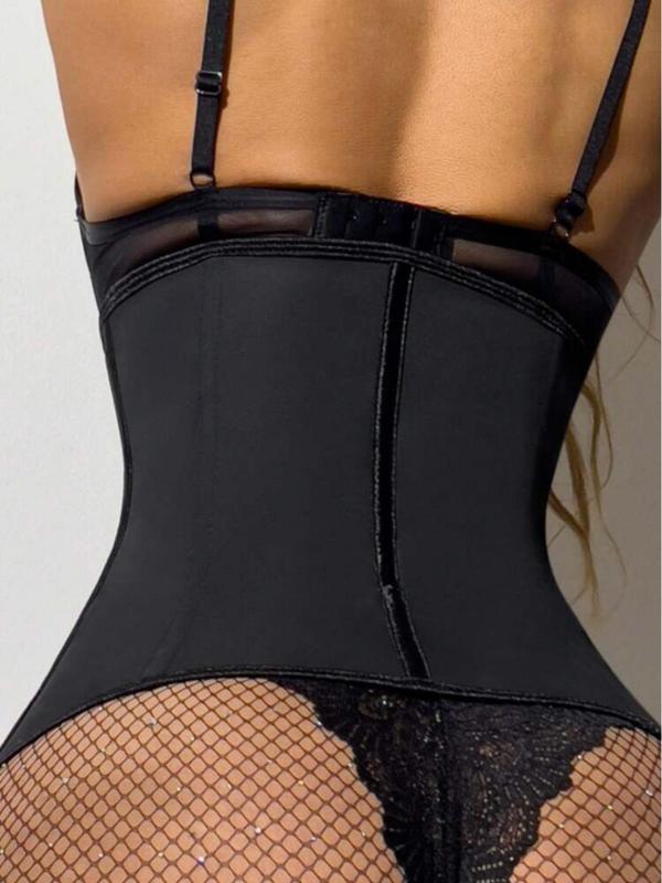 Women's Solid Color Zipper Adjustable Hook Waist Trainer, Breathable Comfortable Tummy Control Waist Cincher, Waist Slimmer Shaper for Women