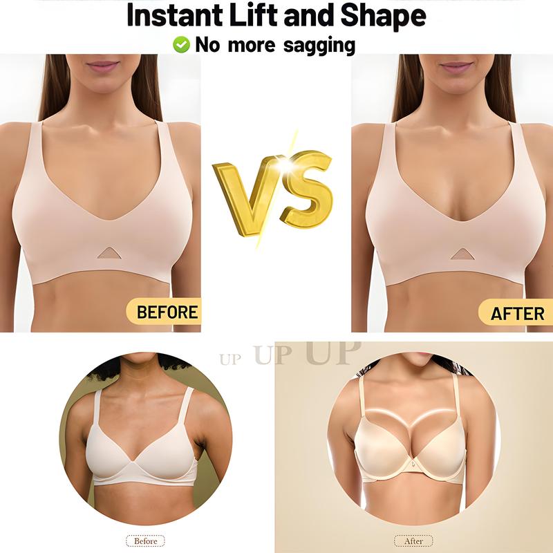 Snowy Sticky Cup Inserts - Instant Boost Double Sided Adhesive Bra Cup for Women,Fitted Fitted Underwear Lady Comfort Clothing Accessories Womenswear brand covers push up swim inserts bikini insert seamless sticky