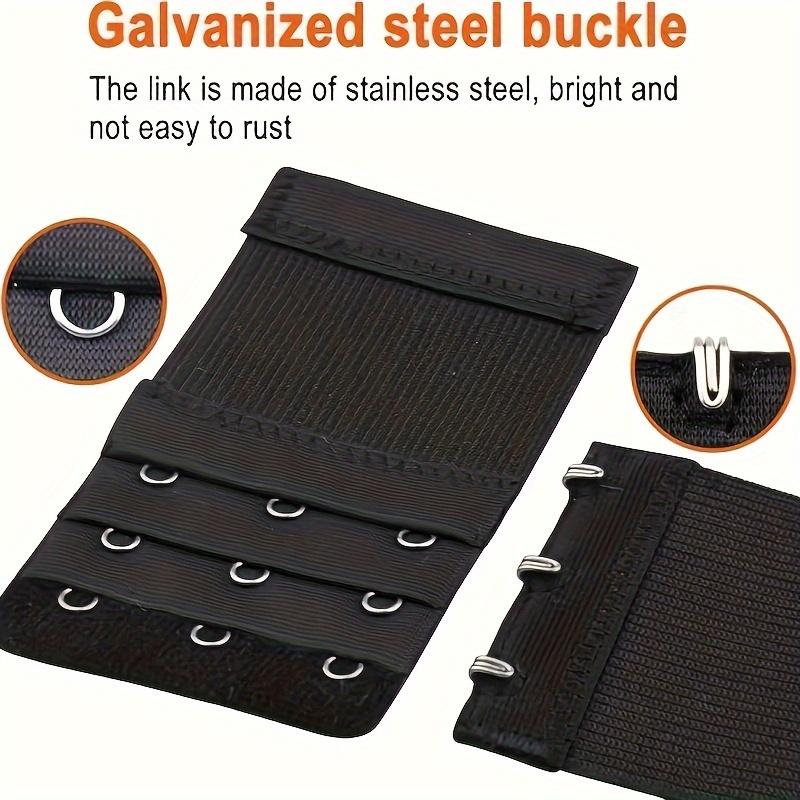 4pcs Bra Strap Extenders, Comfortable & Adjustable, 3 Hooks