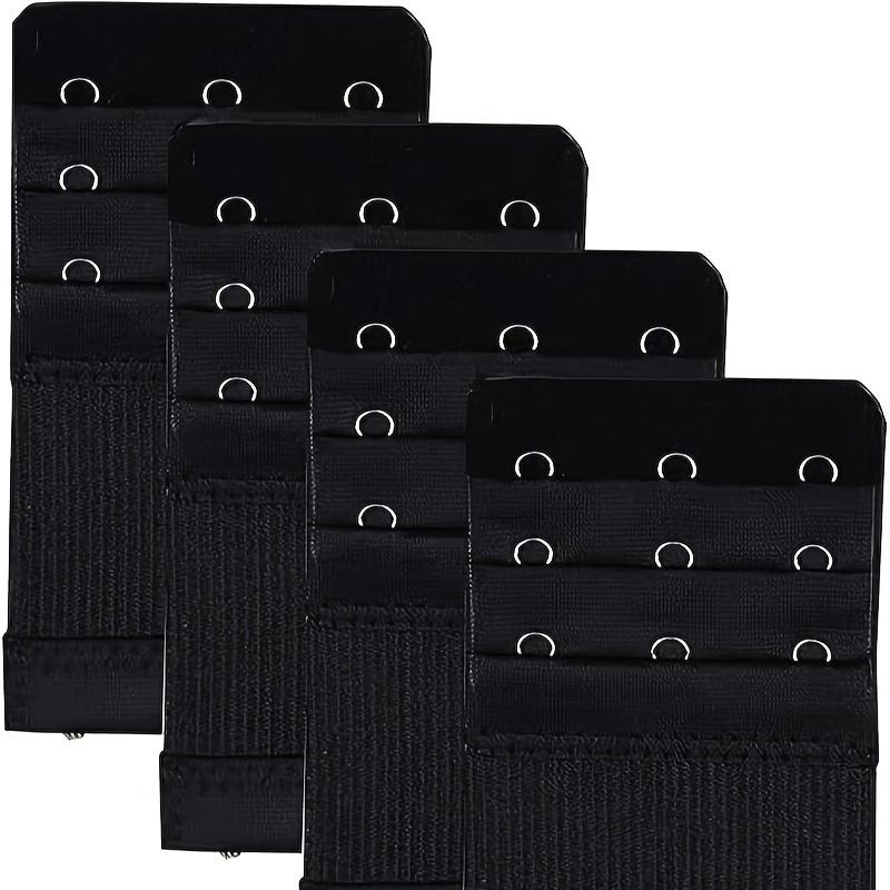 4pcs Bra Strap Extenders, Comfortable & Adjustable, 3 Hooks