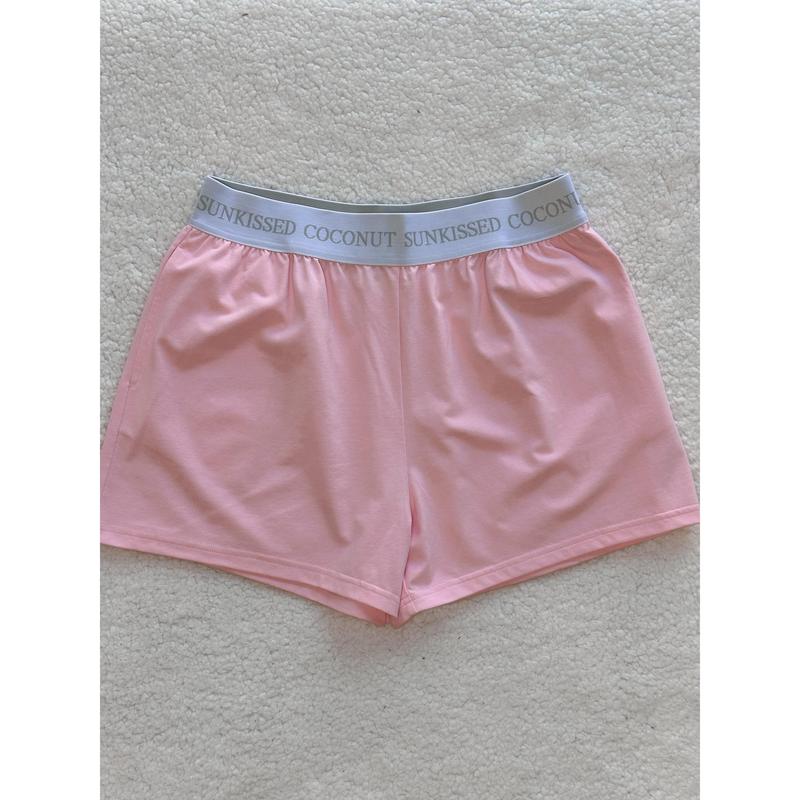 Blair Pink Basic Watercolor Shorts