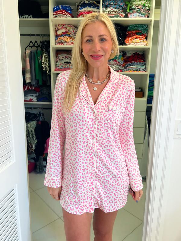 Pink Leopard Nightshirt