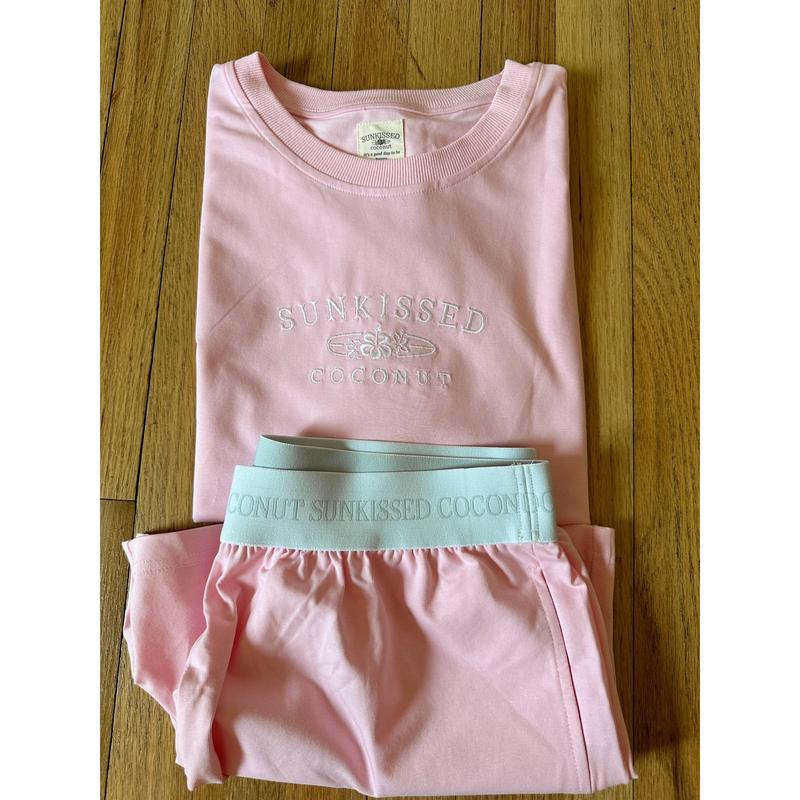 Blair Pink Basic Watercolor Shorts